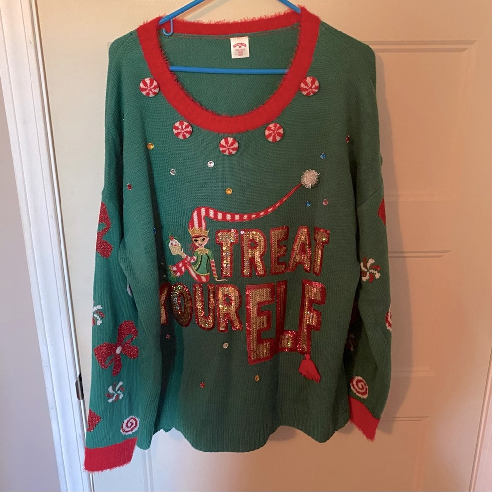 Treat Your Elf XXL Christmas Sweater